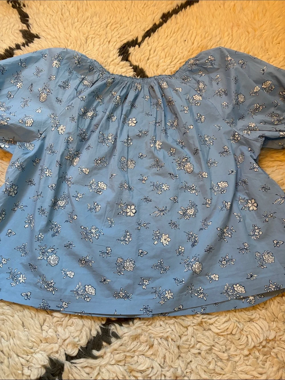 DÔEN Tennessee Top in Sky Bouton De Rose